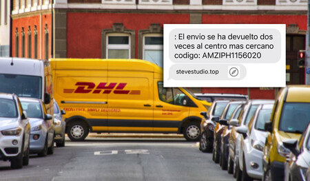"El envío se ha devuelto dos veces": la estafa SMS que busca infectar móviles Android vuelve a la carga suplantando de nuevo a DHL