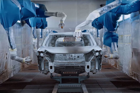 Fabricación Coche cabina Pintura