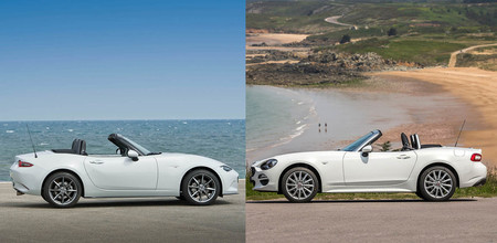 Comparativa Mazda MX-5 vs Fiat 124 Spider: ¿cuál es mejor para comprar?
