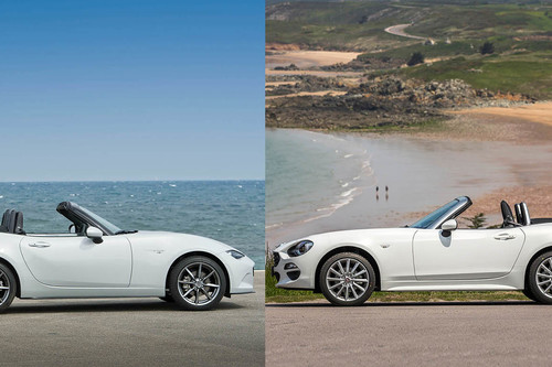 Comparativa Mazda MX-5 vs Fiat 124 Spider: ¿cuál es mejor para comprar?