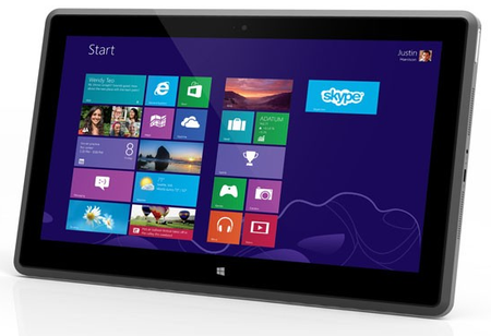 Vizio se apunta con su tablet con Windows 8 y AMD