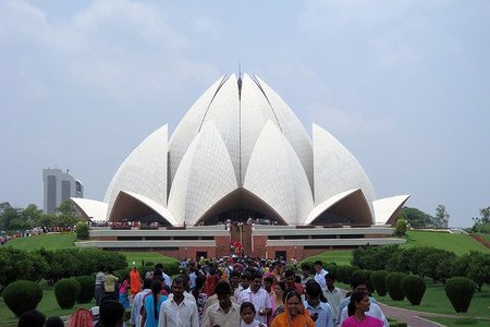 El Templo del Loto de Nueva Delhi