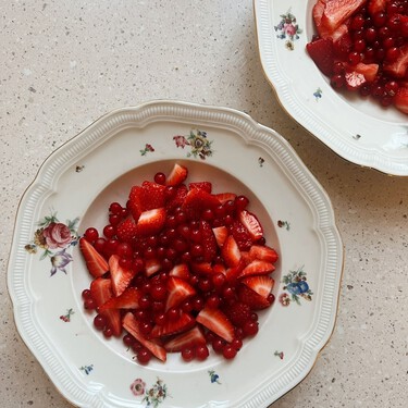Zara Home lanza nueva vajilla retro estilo a los platos de flores de Pyrex de los años 60, que parece de lujo
