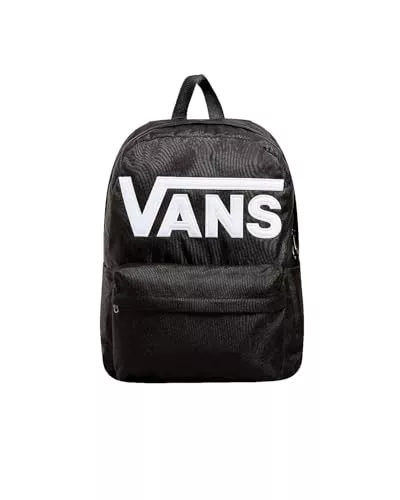 Vans Hombre Mochila Clásica Old Skool De 22 Litros, Black/White, One Size