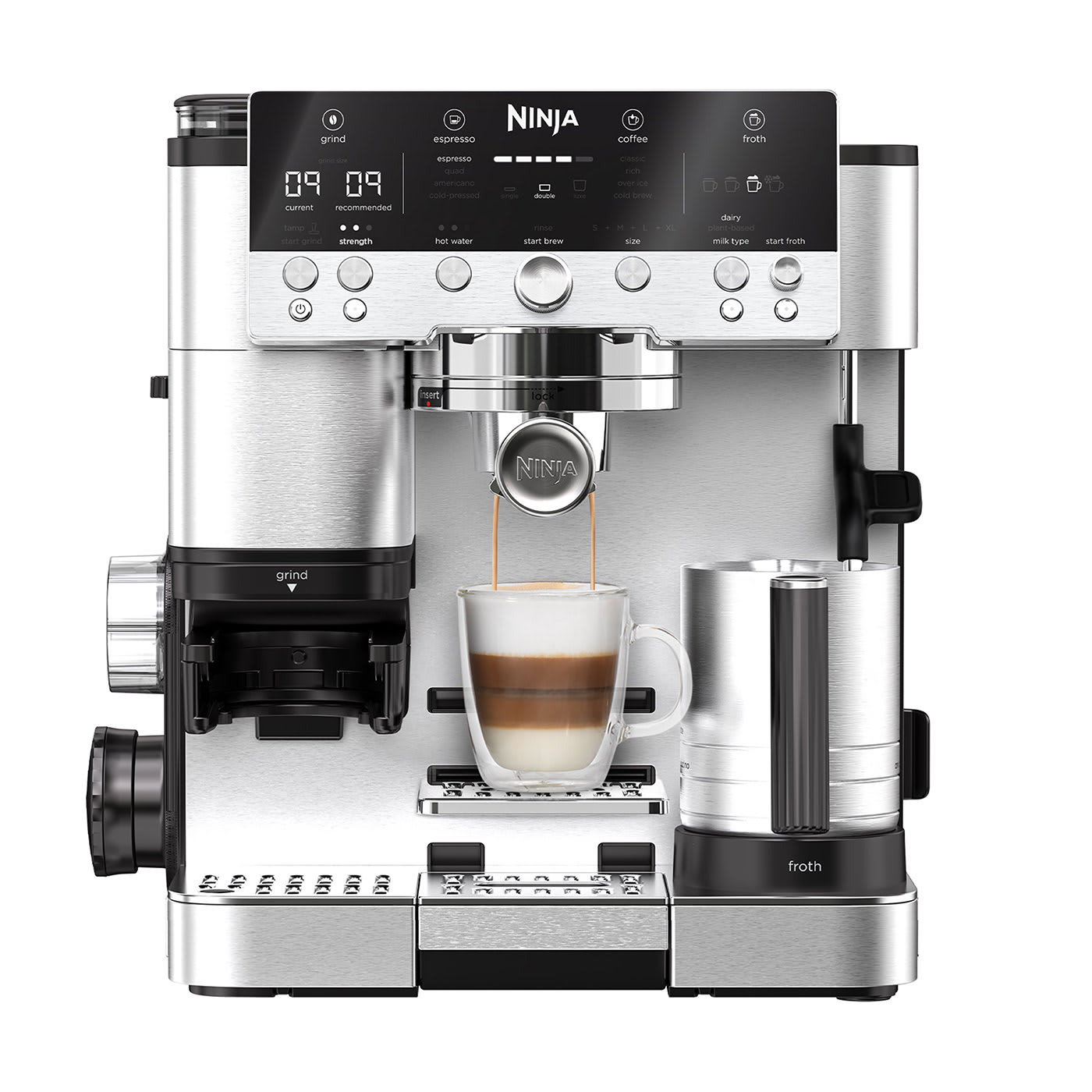 Cafetera Expresso 2 en 1 Ninja Luxe Café Essential