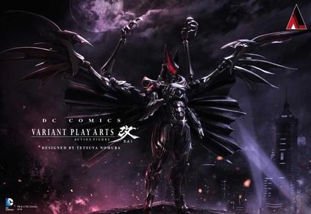 Si le pides a Tetsuya Nomura que diseñe a Batman, este es el resultado