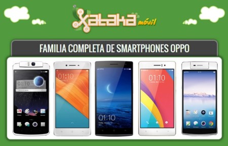 Así queda el catálogo completo de smartphones Oppo tras la llegada del Oppo R7 y el R7 Plus
