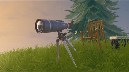 Desafío Fortnite: baila delante de varios telescopios distintos. Solución