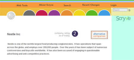 Scryve, encuentra empresas solidarias y responsables