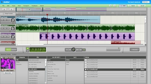Myna, un Garage Band en el navegador