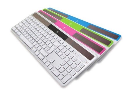 Olvídate de las pilas con el teclado Wireless Solar Keyboard K750 de Logitech para Mac