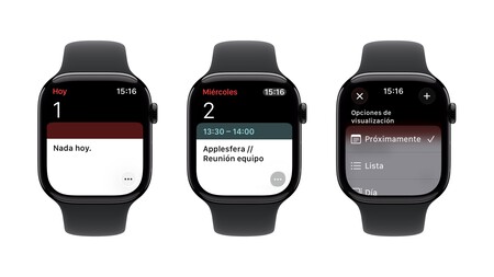 Aplicación calendario de Apple