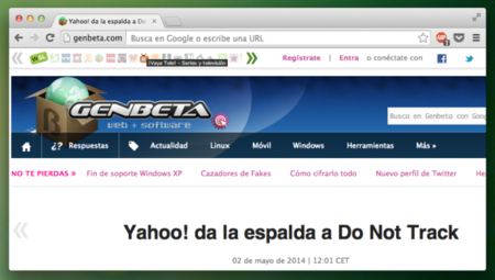 Chrome está probando a ocultar completamente las direcciones web de su omnibox