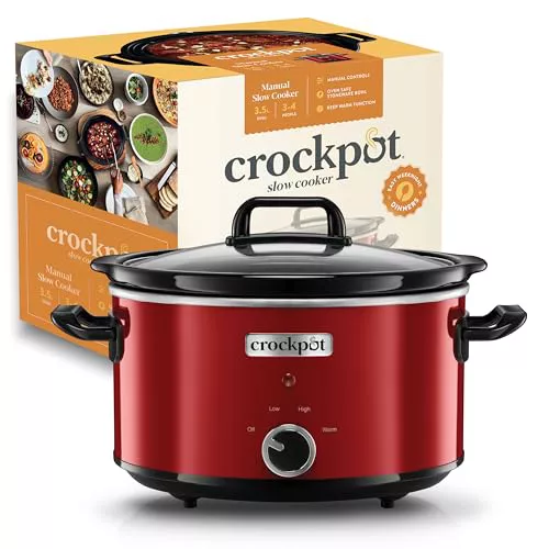 Crock-Pot Olla eléctrica de cocción lenta | 3,5 L