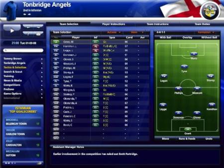 'Championship Manager 2009': Nuevos detalles y primeras capturas