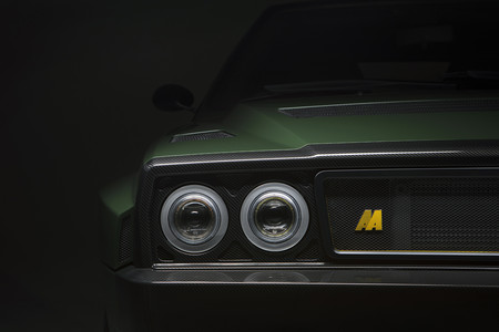 Lancia Delta Futurista detalle