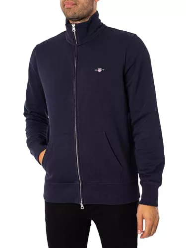 GANT Sudadera con Cremallera Completa para Hombre