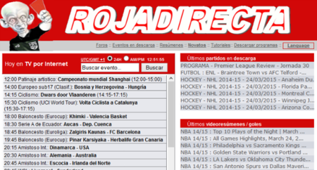 Se acabó el fútbol de Rojadirecta en una semana: el juez ordena su cierre cautelar