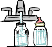 Agua para el bebé con bajo contenido en sodio