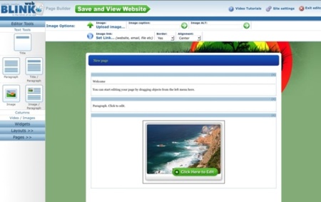Blinkweb, nueva opción para crear sitios web en minutos