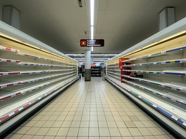 Supermercado Pasillo Refrigerado