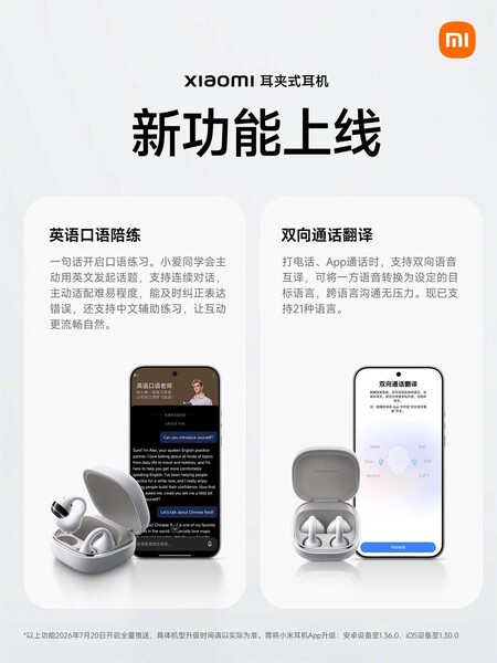 Auriculares con clip de Xiaomi