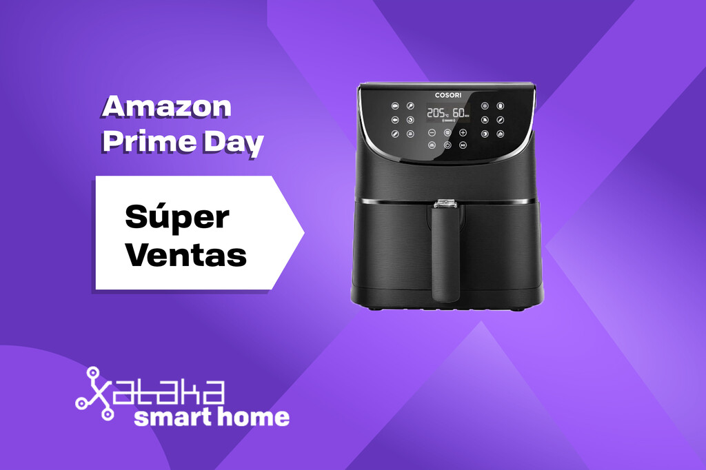 Por poco tiempo puedes conseguir la freidora de aire Cosori de 5,5 litros mucho más barata en esta oferta exclusiva de Amazon Prime Day