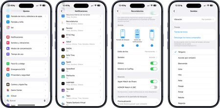 Recordatorios Iphone Sin Sonido