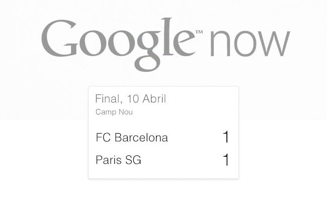 Google now