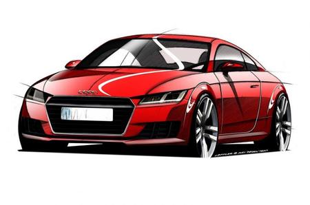 Audi TT 2014, primeros bocetos