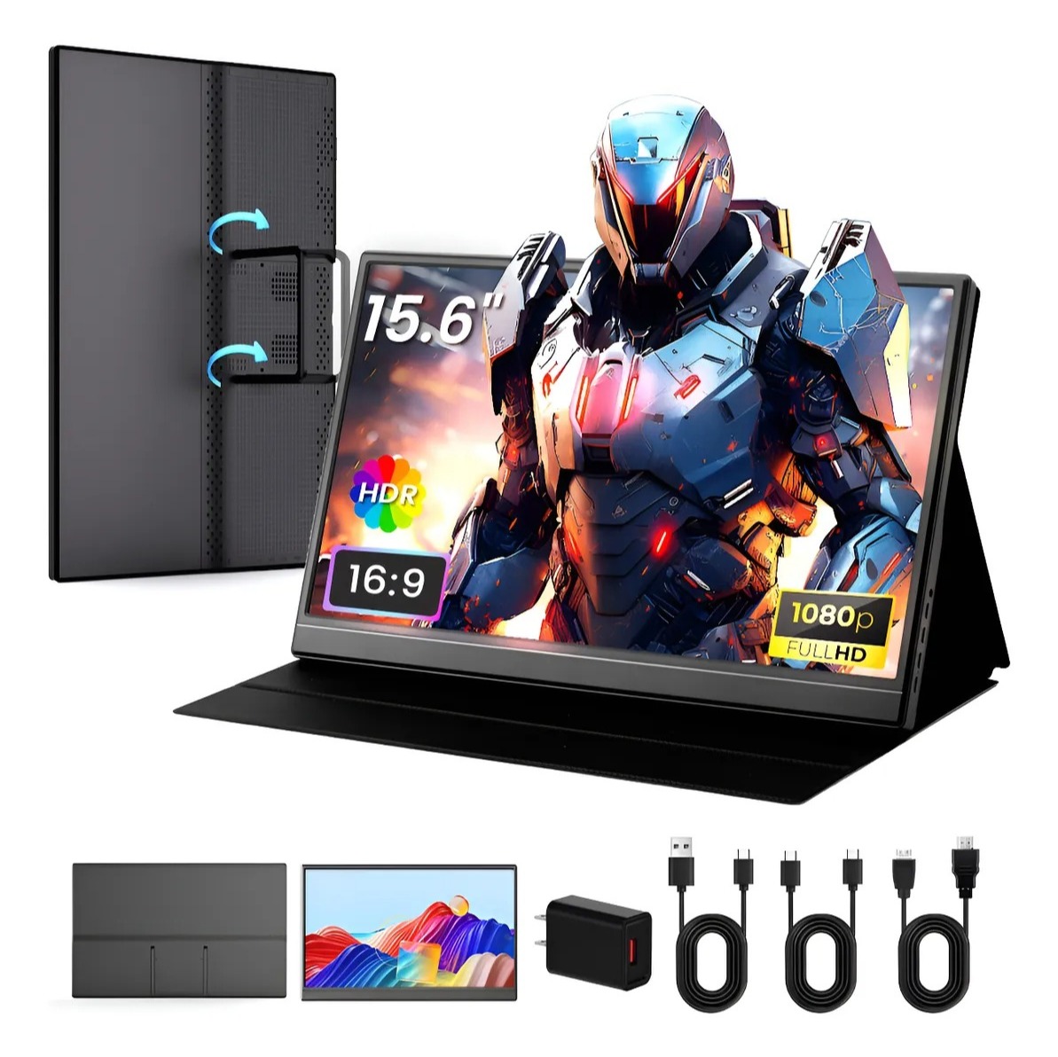 Monitor portátil de 15.6 pulgadas