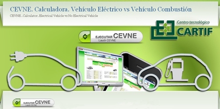 CEVNE de Cartif: calculadora/comparador entre coches eléctricos y de combustión (primera parte)