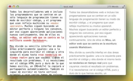 Mou, un interesante editor de Markdown en desarrollo para OS X Lion