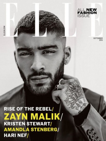 Zayn Malik, porque no hay dos sin tres, protagoniza otra portada idéntica, esta vez para Elle UK