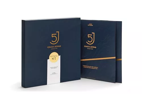 Cinco Jotas - Estuche Ritual Nº2 5J - 2 sobres de Jamón Bellota 100% Ibérico 5J envasados al vacío de 80 gr cada uno