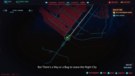 Cyberpunk Salir De Night City Mapa Donde
