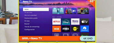 Roku tiene la pantalla perfecta para tu sala a precio de remate en Walmart: TV onn de 65 pulgadas 4K UHD 
