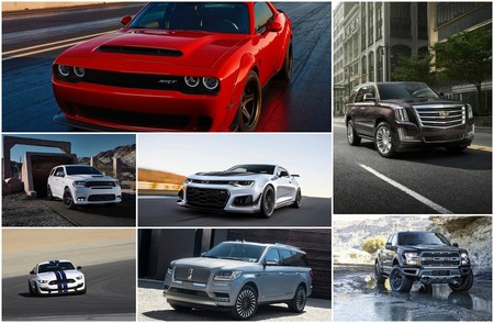 El exceso estadounidense demostrado con 7 de sus autos