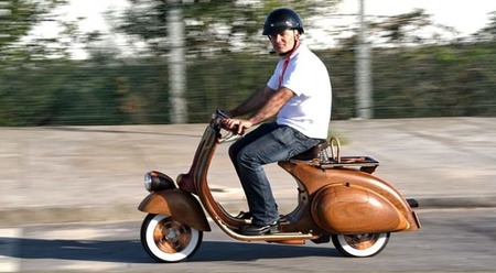 Vespa Daniela de madera