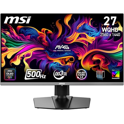 MSI MPG 271QR QD-OLED X50 