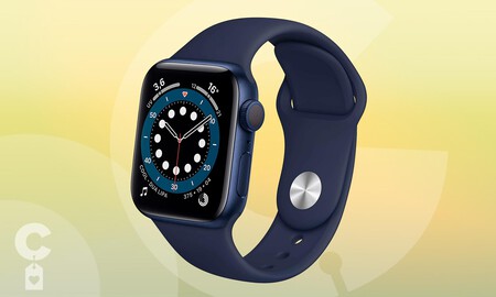 Este Apple Watch Series 6 es un chollazo. El modelo de 40mm GPS en azul nunca estuva tan barato en Amazon: estrénalo por 336 euros