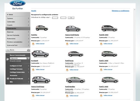 Modelos de Ford