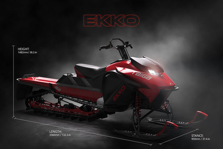 Taiga Moto Electrica Nieve 1
