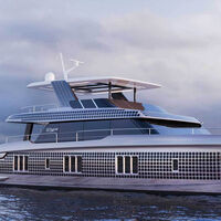 Así es el yate 'etiqueta CERO' de Fernando Alonso: más grande que tu casa y forrado de paneles solares