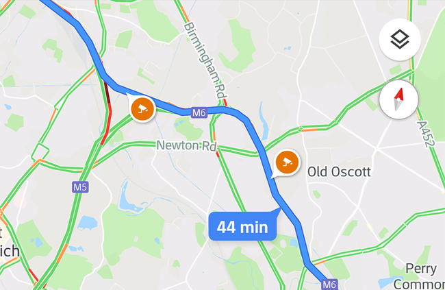 Google Maps Speed Camera