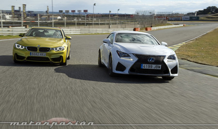 BMW M4 vs Lexus RC F Motorpasion 1 1000