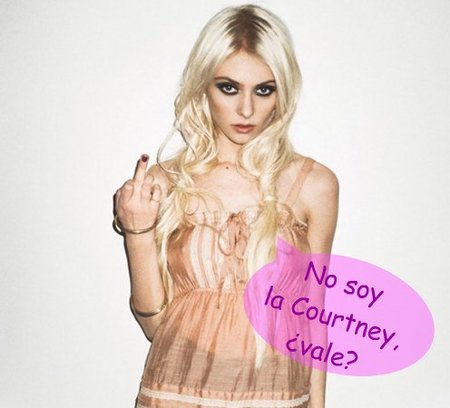 Taylor Momsen quiere ser como Kurt Cobain... ay, ay, ay