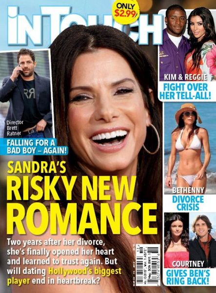 Sandra Bullock in touch
