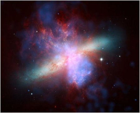Las misteriosas ondas de radio de M82