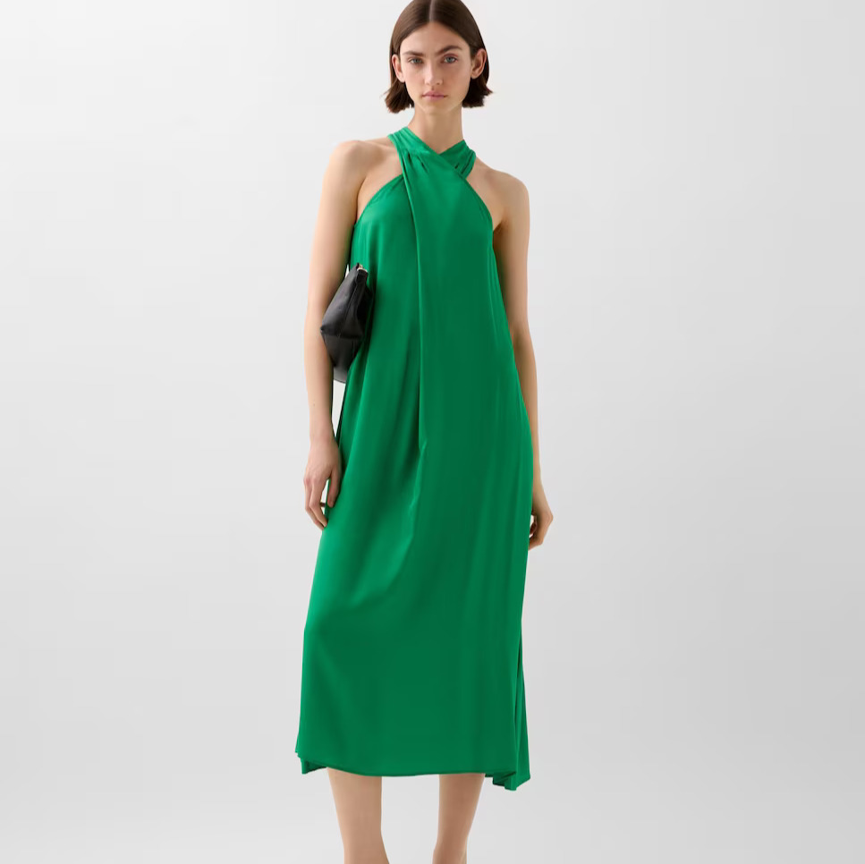 Scalpers
Vestido midi con escote halter